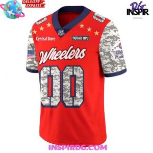 Quad City Steamwheelers Military Appreciation 2025 Football Jersey