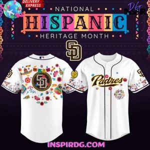 San Diego Padres National Hispanic Heritage Month 2025 Baseball Jersey
