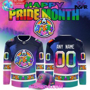 Edmonton Oilers 2025 Pride Month NHL Jersey