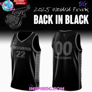 2025 Indiana Fever Back In Black Limited Basketball Jersey