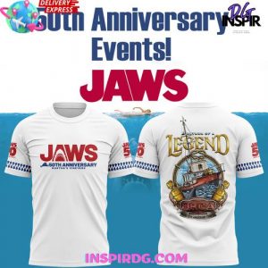 JAWS 50th Anniversary Events Special T-Shirt