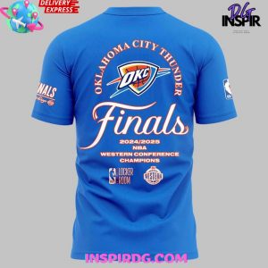 Oklahoma City Thunder 2025 NBA Finals Special T Shirt 3