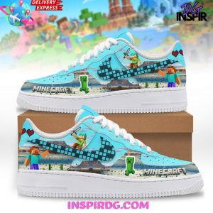 Minecraft Adventure x Nike Limited Edition Air Force 1 Sneaker