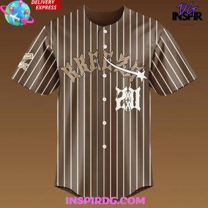 Chris Brown x Breezy Bowl 20 Special Baseball Jersey