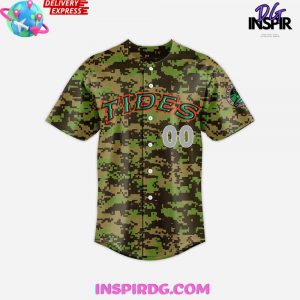Norfolk Tides Military Appreciation 2025 Camo Jersey