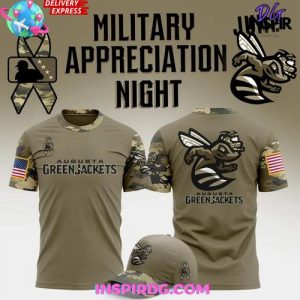 Augusta GreenJackets Military Appreciation Night 2025 Shirt Collection 4