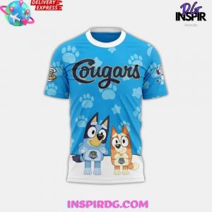 Bluey Night Special Edition Cougars Fan T-Shirt