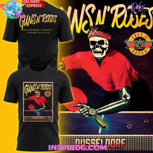 Guns N’ Roses World Tour to Dusseldorf 2025 T-shirt