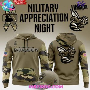 Augusta GreenJackets Military Appreciation Night 2025 Shirt Collection 7