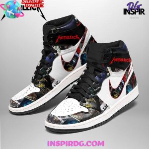 METALLICA M72 LIMITED EDITION NIKE AIR JORDAN 1