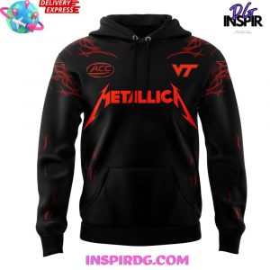 Virginia Tech Hokies x Metallica 2025 Hoodie