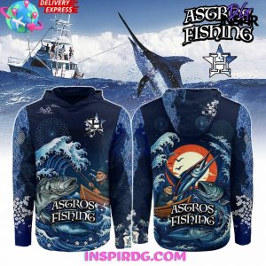 Houston Astros x Wave Hunter Fishing Limited Hoodie