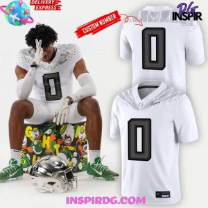 Oregon Ducks 2025 Custom Special Football Jersey