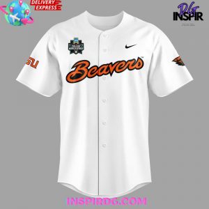Oregon State Beavers Men’s College World Series 2025 Baseball Jersey