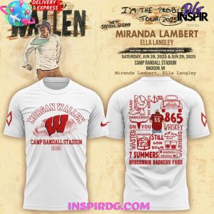 Wisconsin Badgers x Morgan Wallen Tour 2025 Shirt Collection 7