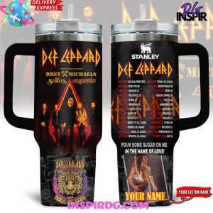 Def Leppard Rock of Ages Tour 2025 Special Stanley Tumbler