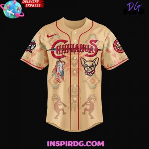 El Paso Chihuahuas Native American Heritage 2025 Baseball Jersey