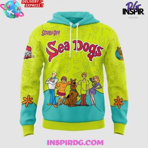 Portland Sea Dogs Scooby-Doo Day 2025 Hoodie