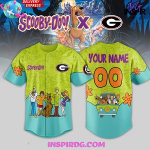 Georgia Bulldogs x Scooby Doo Night 2025 Baseball Jersey
