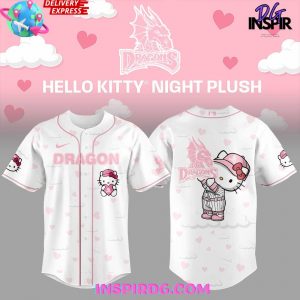 Dayton Dragons Hello Kitty Night 2025 Baseball Jersey