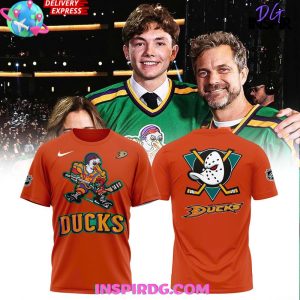 Mighty Ducks Retro Special Edition Orange Shirt