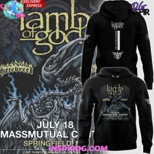 Lamb of God tour 2025 Special Hoodie