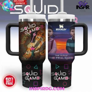 Squid Game 3 Limited Edition Stanley Tumbler Cup