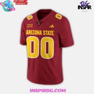 2025 Arizona State Sun Devils New Season Red Football Jersey