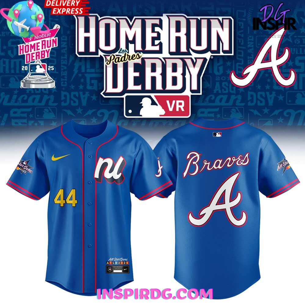 Atlanta Braves Home Run Derby 2025 Special Baseball Jersey