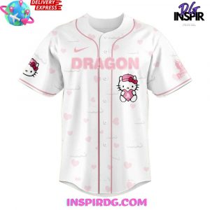 Dayton Dragons Hello Kitty Night 2025 Baseball Jersey