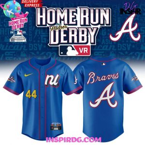 Atlanta Braves Home Run Derby 2025 Special Baseball Jersey