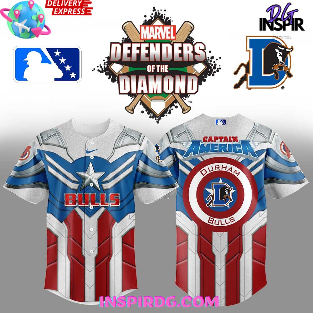 Durham Bulls x tain America  Edition Baseball Jersey
