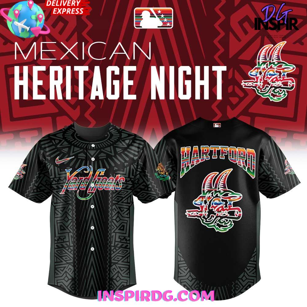 Hartford Yard Goats Mexican Heritage Night Special Baseball Jersey
