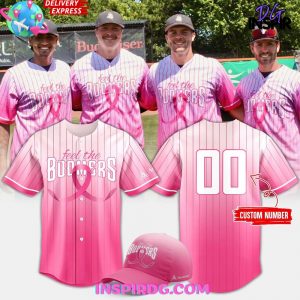 Schaumburg Boomers Breast Cancer Awareness Night 2025 Jersey