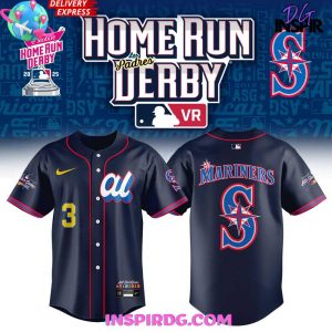 Seattle Mariners 2025 Home Run Derby Baseball Jersey