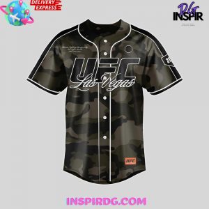 2025 Men’s Camo UFC 317 Fashion Edition Baseball Jersey