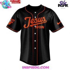 Baltimore Orioles Jesus Won Limited Edition Baseball Jersey
