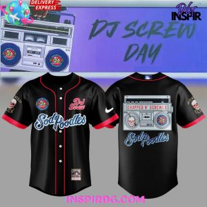 Amarillo Sod Poodles DJ Screw Special Baseball Jersey