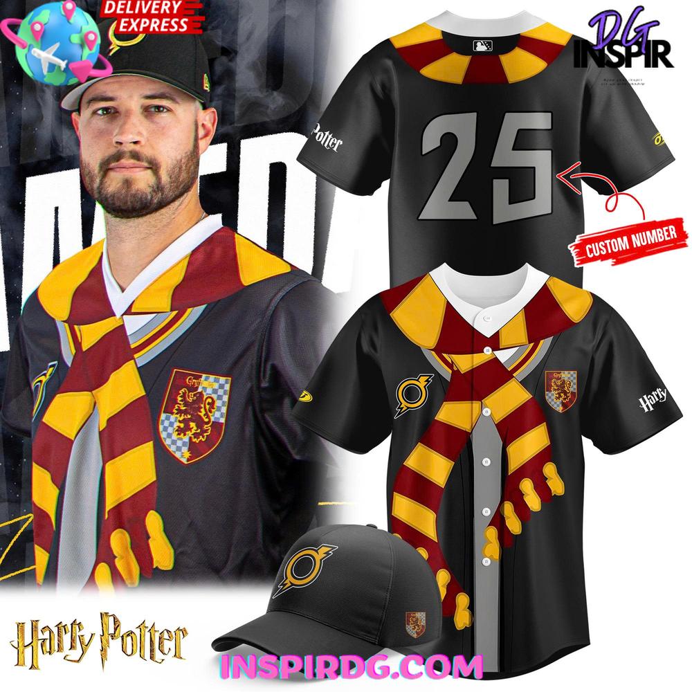 Omaha Storm Chasers x Harry Potter Night 2025 Baseball Jersey