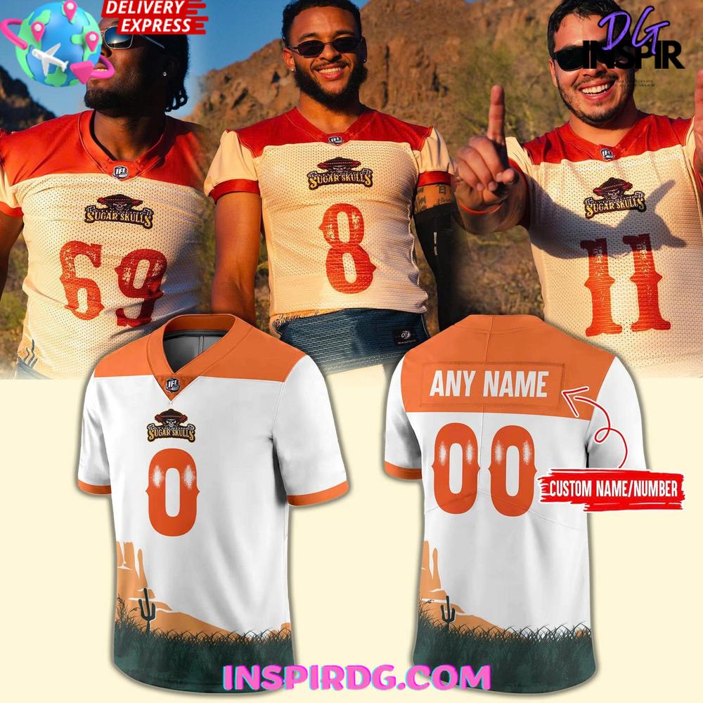 Tucson Sugar Skulls 2025 Western Night Football Jersey