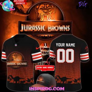 Cleveland Browns Jurassic Park 2025 Football Jersey