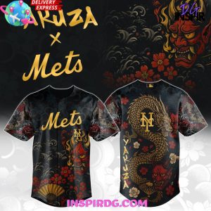Yakuza x New York Mets Limited Edition Baseball Jersey