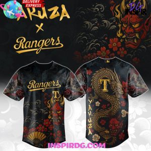 Yakuza x Texas Rangers Limited Edition Baseball Jersey
