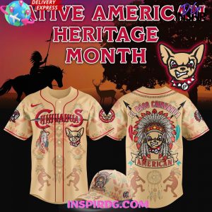 El Paso Chihuahuas Native American Heritage 2025 Baseball Jersey
