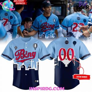 Binghamton Rumble Ponies Independence Day 2025 Baseball Jersey