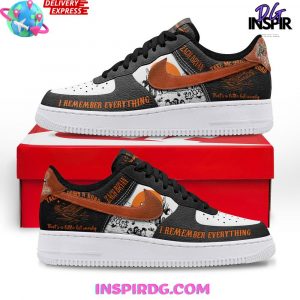 Zach Bryan Remember Everything Limited Edition Nike Air Force 1