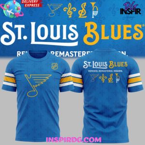 St. Louis “Blues Remixed Remastered Reborn” Special T-Shirt