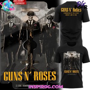 Guns N’ Roses World Tour to Birmingham 2025 Shirt Collection
