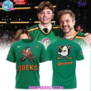 Mighty Ducks Retro Special Edition Green Shirt