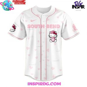 South Bend Cubs Hello Kitty Night 2025 Baseball Jersey